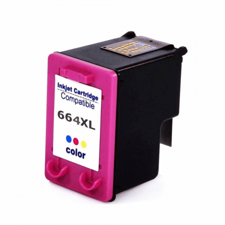 CARTUCHO COMPATIVEL HP 664XL 12ML COLOR