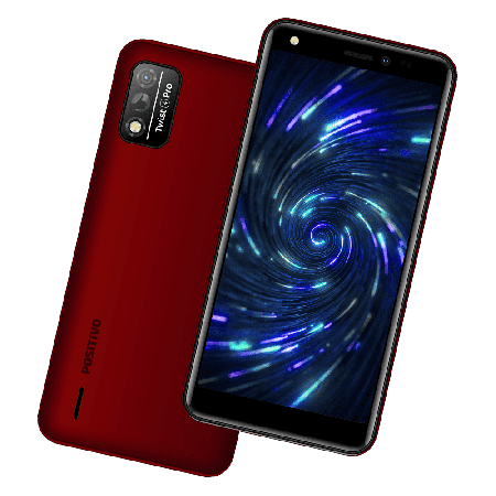 SMARTPHONE POSITIVO TWIST 4 PRO S518 64GB VERMELHO