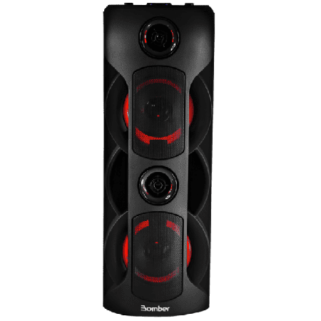 CAIXA DE SOM BLUETOOTH 50W BOMBER PARTY 800 USB/SD/FM