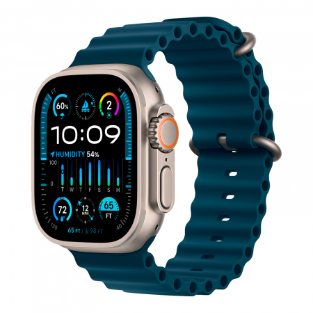 RELOGIO APPLE WATCH ULTRA 2 GPS +5G 49MM MREG3LL/A BLUE OCEAN