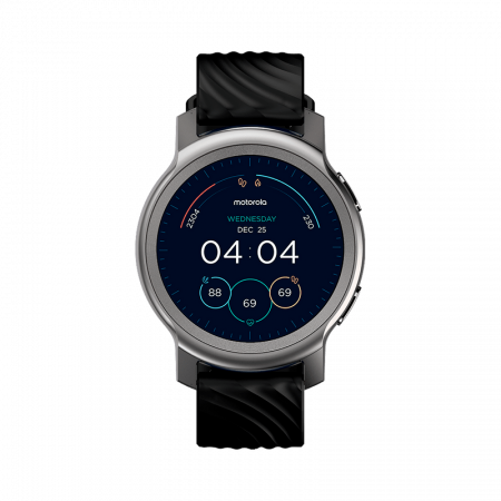 RELOGIO SMART MOTOROLA WATCH 100 42MM PRATA