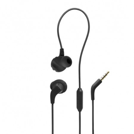 FONE + MIC INTRA ESPORTIVO JBL ENDURANCE RUN 2 PRETO