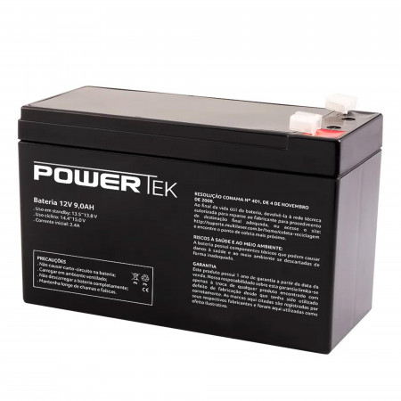 BATERIA NOBREAK 12V 9AH POWERTEK EN015