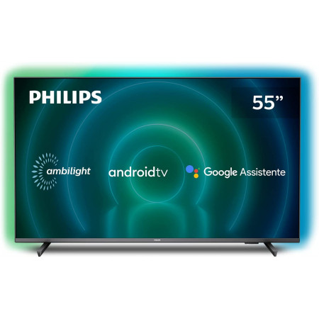 TV PHILIPS 55" SMART 4K UHD WIFI BT AMBILIGHT 55PUG7906/78