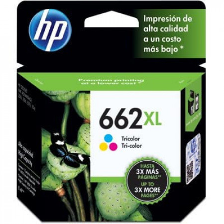CARTUCHO HP 662XL 8ML COLORIDO