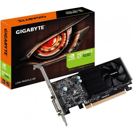 PLACA DE VIDEO GEFORCE GT1030 2GB DDR4 64BITS DVI HDMI GIGABYTE 