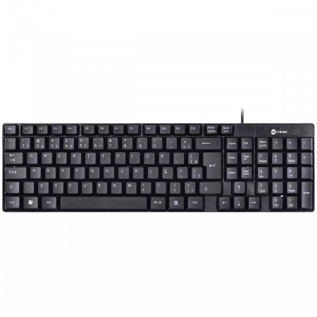 TECLADO USB VINIK DT100 PRETO 