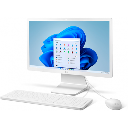 COMPUTADOR ALL IN ONE LG 22V30R INTEL CELERON 8GB 128GB SSD 21,5 FHD IPS W11 BRANCO