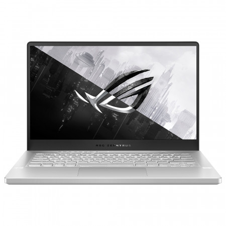 NOTEBOOK ASUS ROG ZEPHYRUS GA401Q RYZEN 7 5800HS 16GB 512SSD 14" FHD 144HZ VGA RTX3060 6GB W11 BRANCO