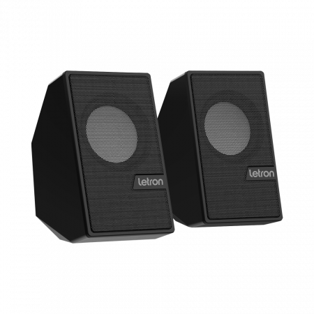 CAIXA DE SOM PC USB 6W OFFICE CYBER US-215 LETRON