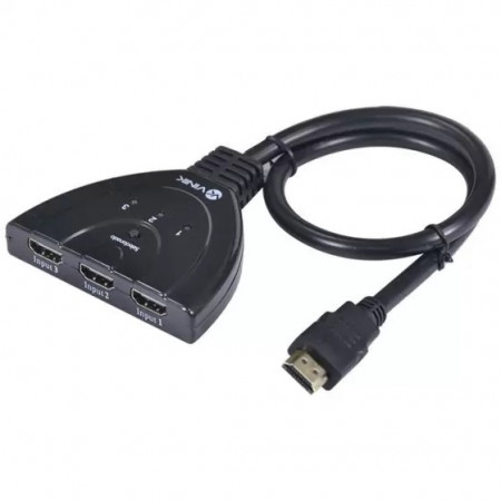 SWITCH HDMI 3 EM 1 VINIK SWH3-1