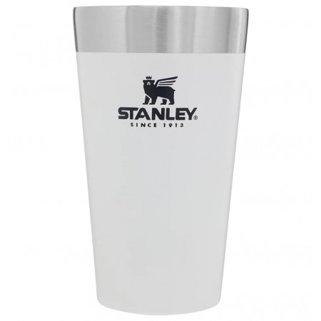 COPO TERMICO STANLEY SEM TAMPA 473ML BRANCO