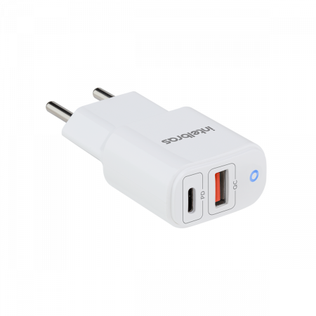 CARREGADOR PAREDE TURBO 20W USB / USB-C INTELBRAS EC 11 POWER BRANCO