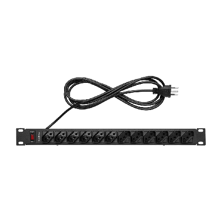 FILTRO DE LINHA P/ RACK 12 TOMADAS INTELBRAS EPR 212
