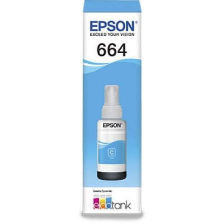 CARTUCHO EPSON REFIL 664 P/ BULK 70ML CIANO (CYAN)