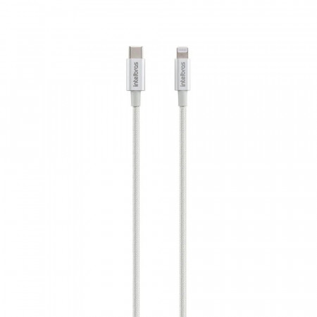 CABO USB-C / LIGHTNING 1.5M INTELBRAS EUCL 15NB BRANCO