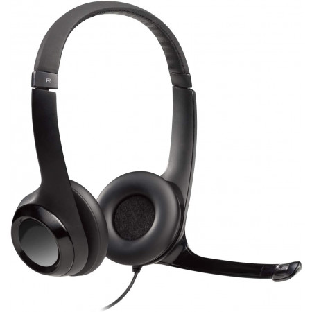 FONE + MIC USB LOGITECH H390 PRETO