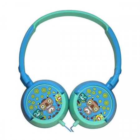 FONE KIDS OEX ROBOS HP305 AZUL/VERDE