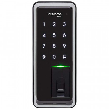 AUTOMACAO FECHADURA SMART C/ BIOMETRIA INTELBRAS FR220