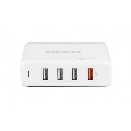 CARREGADOR USB 4 PORTAS 3A/2.4A INTELBRAS EC 4