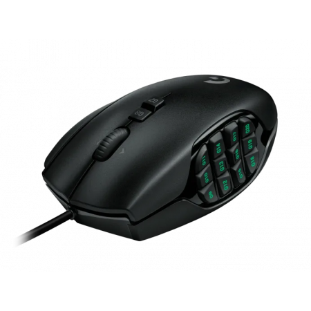 MOUSE USB GAMER LOGITECH G600 MMO RGB 20 BOTOES PRETO