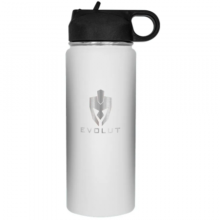 GARRAFA TERMICA INOX EVOLUT 530ML BRANCA