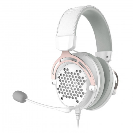 FONE + MIC GAMER REDRAGON DIOMEDES H388W 7.1 BRANCO