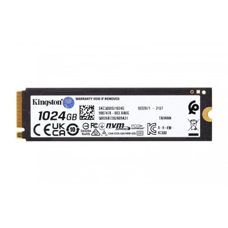 HD SSD 1TB M2 NVME 4.0 2280 KINGSTON SKC3000S/1024G