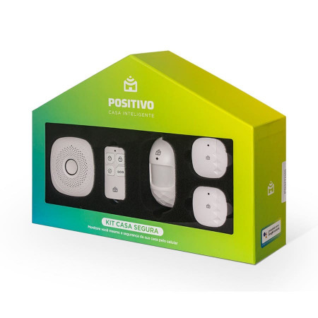 AUTOMAÇÃO KIT CASA SEGURA POSITIVO