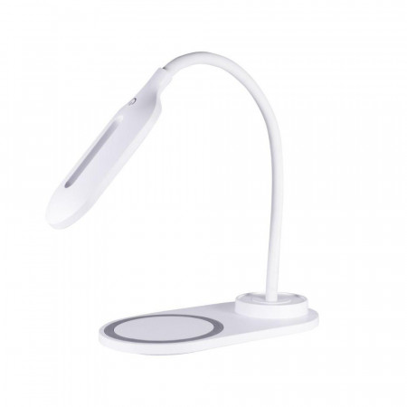 LUMINARIA LED C/ CARREGADOR WIRELESS 10W OEX DREAM L-100 BRANCO