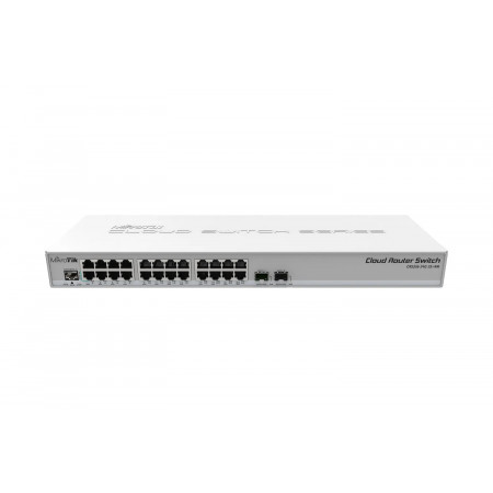 SWITCH 24 PORTAS GIGABIT MIKROTIK CRS326-24G-2S+RM