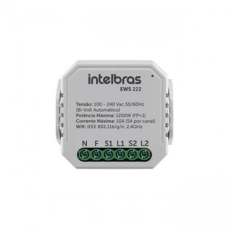 AUTOMAÇÃO MINI CONTROLADOR WIFI INTELBRAS EWS 222
