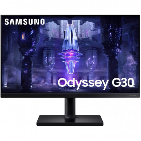 MONITOR GAMER ODYSSEY SAMSUNG 24" REGULAVEL FHD FSYNC 144HZ 1MS DP HDMI LS24BG300ELMZD