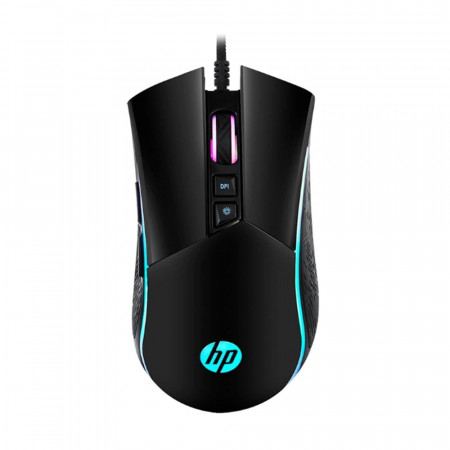 MOUSE USB GAMER HP M220 4800DPI RGB PRETO