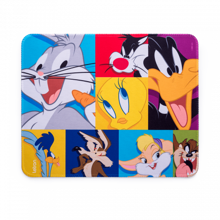 MOUSE PAD LOONEY TUNES LETRON 26X21CM