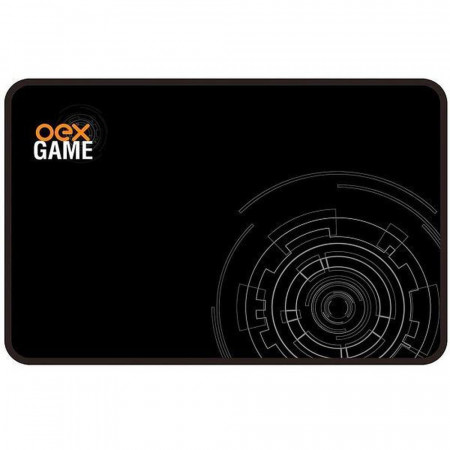 MOUSE PAD GAMER OEX SHOT MP302 50X33CM PRETO