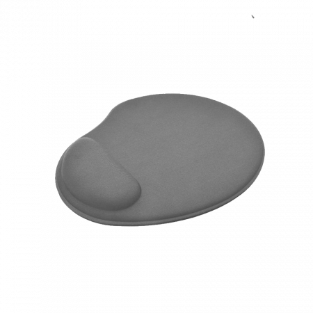MOUSE PAD C/ GEL OFFICE LETRON 27X19CM 74532 CINZA