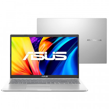 NOTEBOOK ASUS VIVOBOOK X1500EA-EJ3665W CI3 11GEN 4GB 256SSD 15.6" W11 PRATA