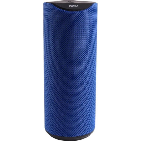 CAIXA DE SOM BLUETOOTH 20W OEX SPOOL SK410 AZUL
