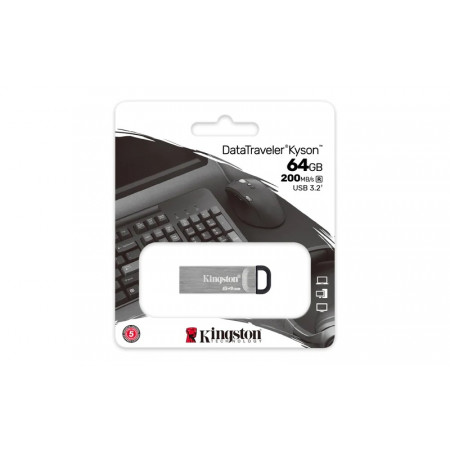 PEN DRIVE 64GB USB 3.2 KINGSTON DTKN KYSON