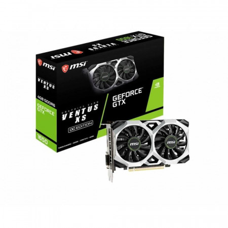 PLACA DE VIDEO GEFORCE GTX1650 VENTUS XS 4GB GDDR6 128BITS MSI