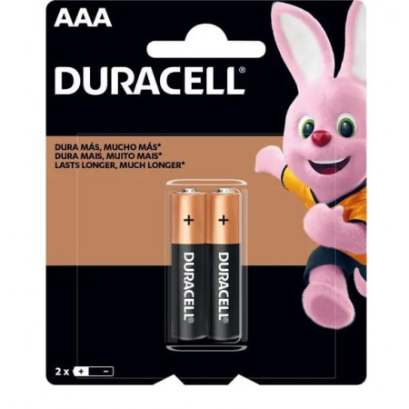 PILHA AAA 2UN DURACELL MN2400