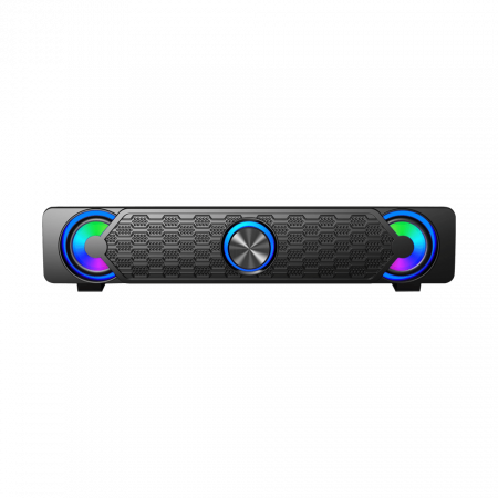 SOUNDBAR PC 6W LETRON ROUND RGB SD-015