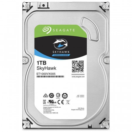 HD DVR 1TB 5900RPM 64MB 24X7 SEAGATE SKYHAWK ST1000VX005