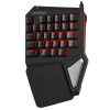 TECLADO GAMER WARRIOR DRUGI ONE HAND RGB TC238 - 1