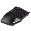 TECLADO GAMER WARRIOR DRUGI ONE HAND RGB TC238 - 2