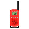 RADIO COMUNICADOR MOTOROLA TALKABOUT T110BR 25KM VERMELHO - 2