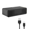 CARREGADOR SEM FIO E CAIXA DE SOM BLUETOOTH C/ RELOGIO BRIGHT PRETO - 3