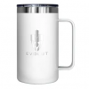 CANECA TERMICA EVOLUT COM TAMPA 705ML BRANCA - 1
