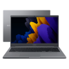 NB SAMSUNG NP550XDZ-KP4BR INTEL CEL 8GB 250GB SSD + 500GB 15.6" FHD W11 CINZA - 1